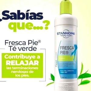 STANHOME FRESCA PIE GREEN TEA TIRED FEET LOTION LOCION FRESCA PIE DE TE VERDE